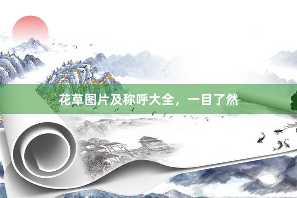 花草图片及称呼大全，一目了然